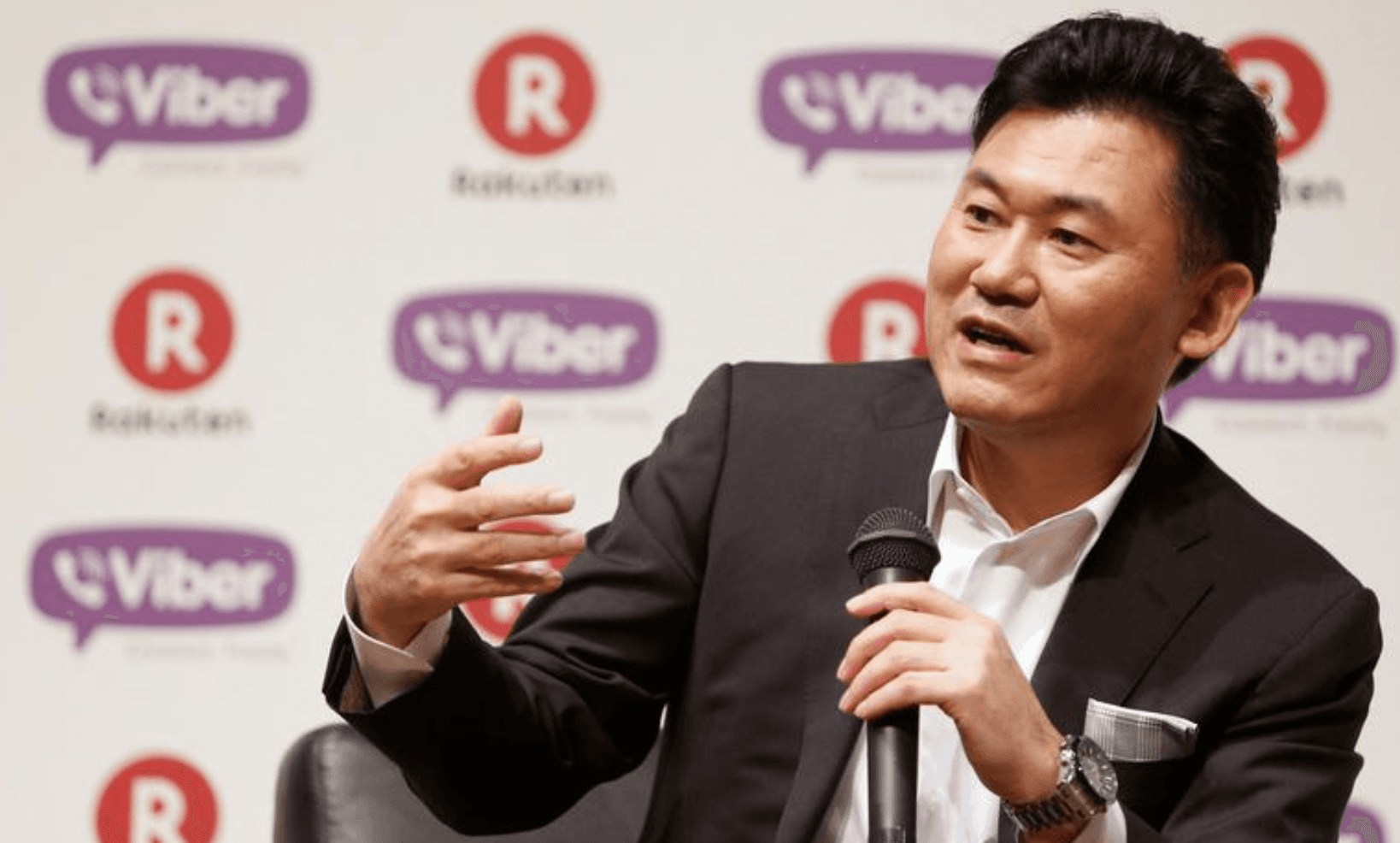 Japan's Rakuten CEO tweets Trump move to ban refugees makes him cry