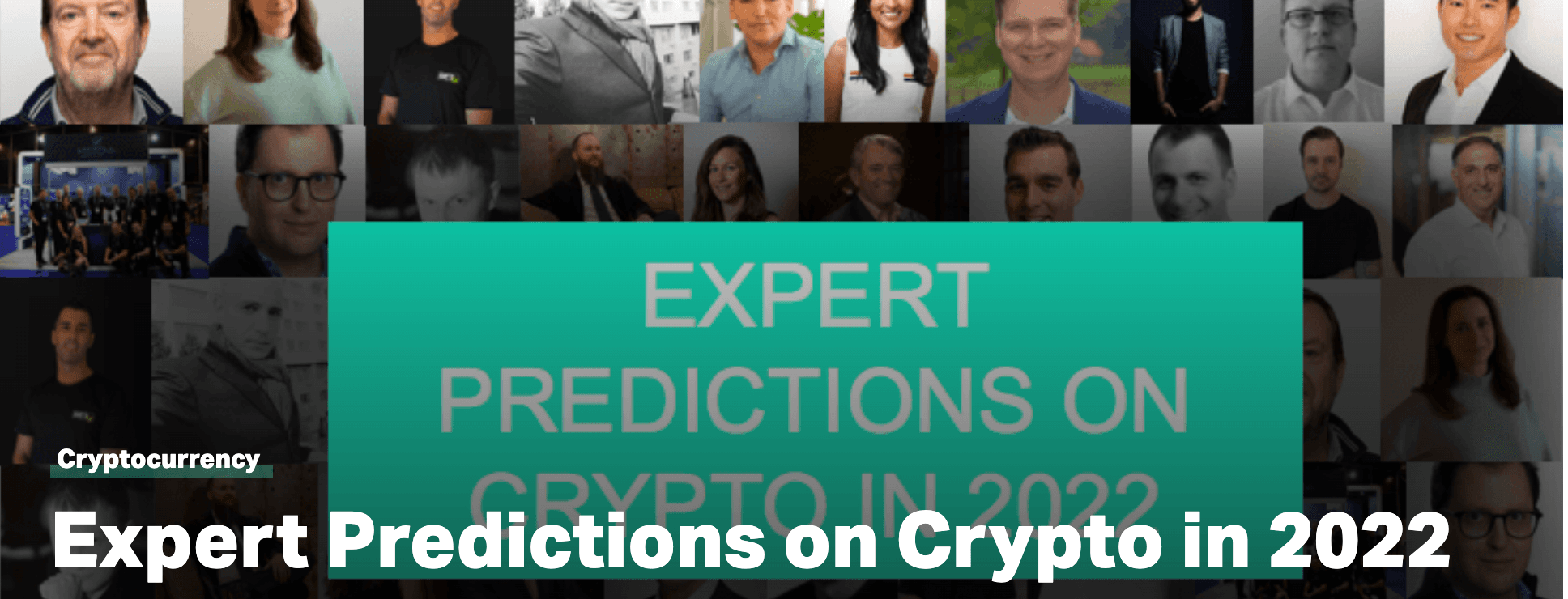 Expert Predictions on Crypto in 2022