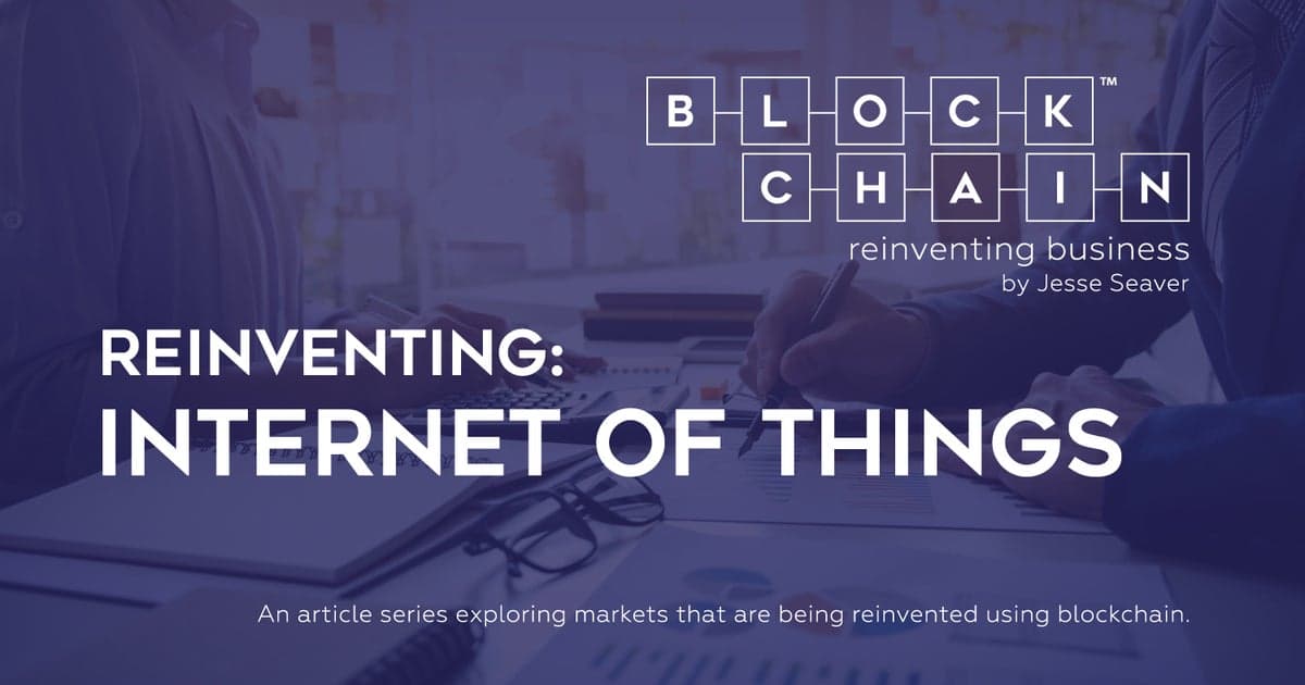 IOTA: Reinventing: Internet Of Things