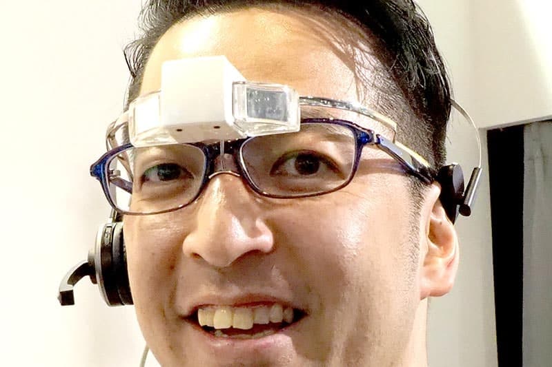 量産型b.g.やQDレーザなどスマートグラスが一堂に。「ウェアラブルEXPO」