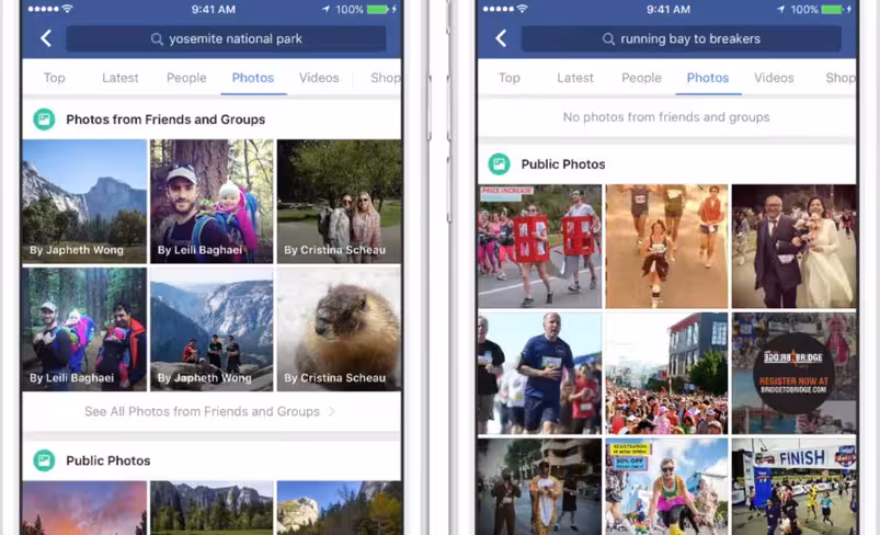 Facebook’s new search AI lets you find images by content